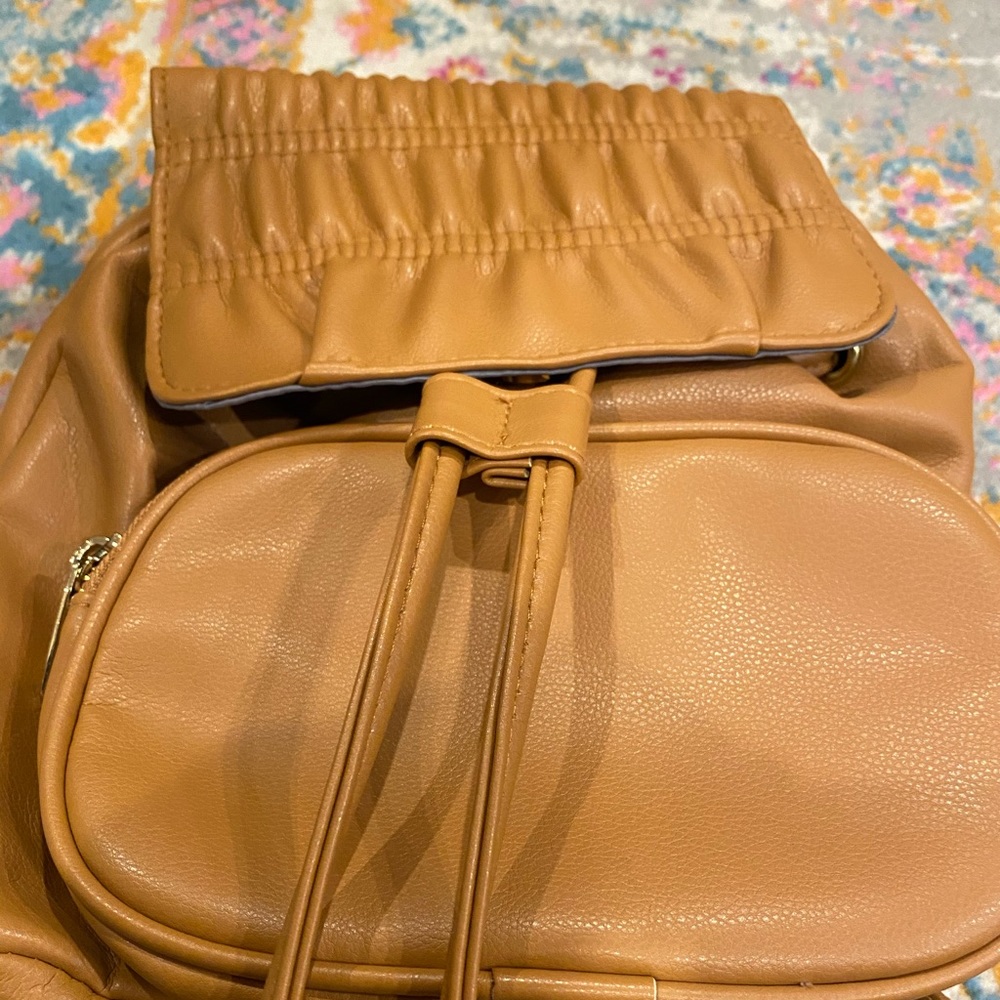 Wild Fable Mini Flap Backpack Tan - Picture 6 of 9